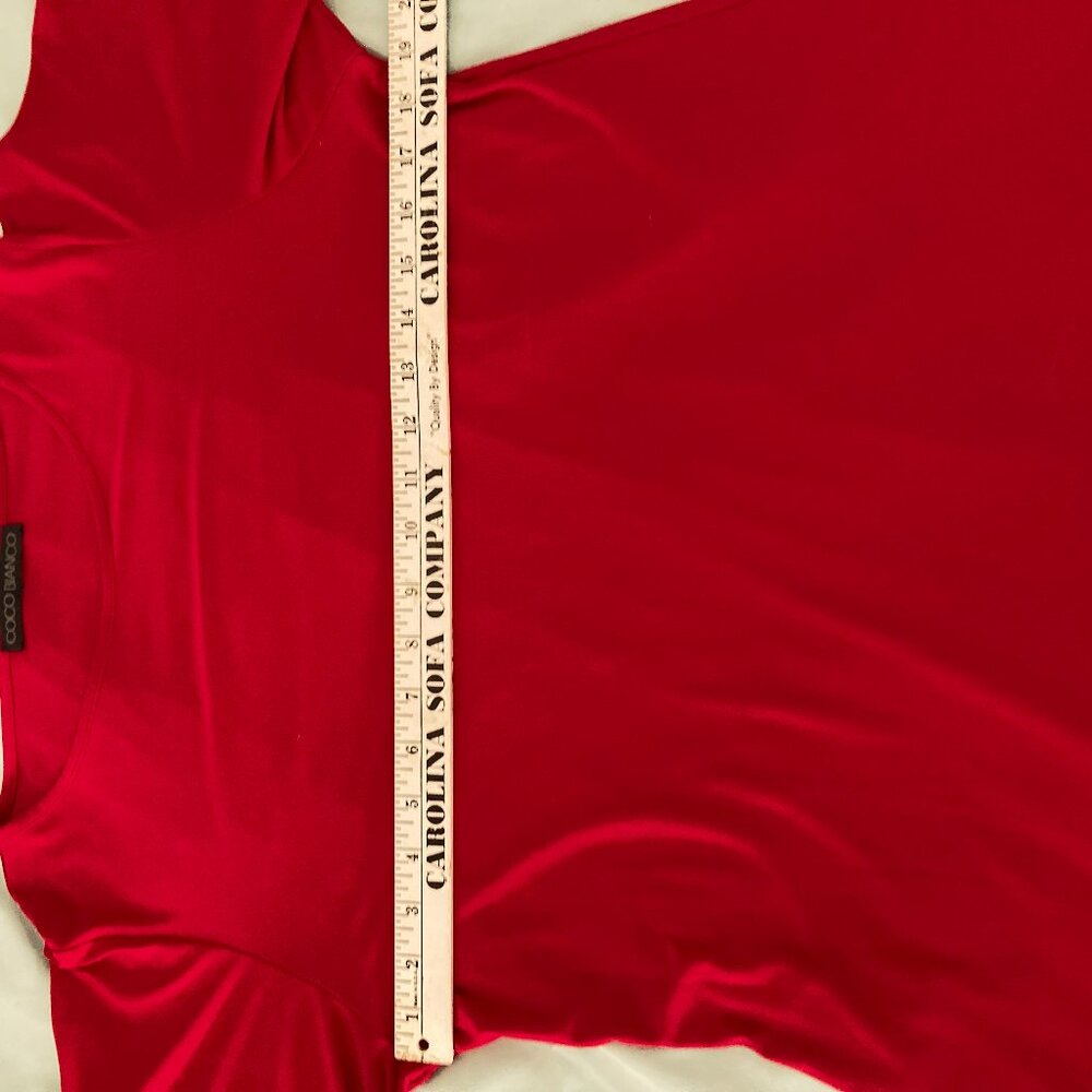 Coco Bianco Animal Print And Red Tunic - image 5